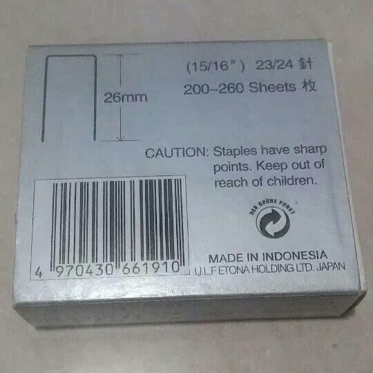 

Isi Stapler / Staples 23/24 Etona