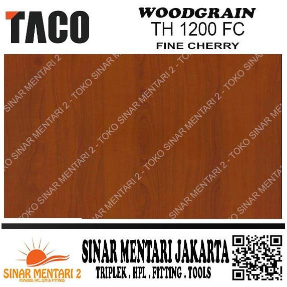 Taco Hpl Woodgrain Th 1200 Fc Fine Cherry