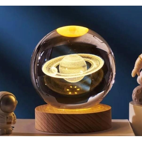 Galaxy Glow Lamps Lampu Tidur - Saturnus