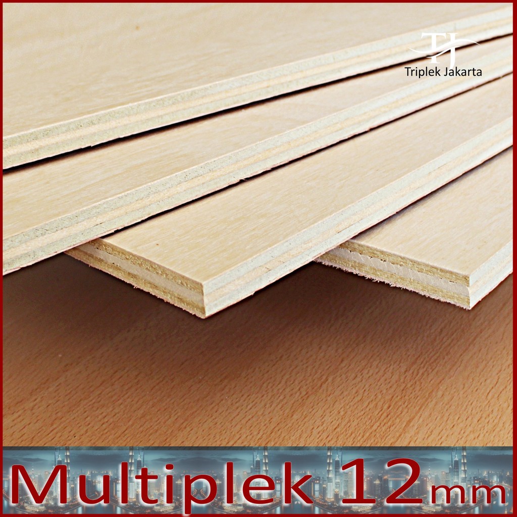 Multiplek 12 mm 180x40 cm | Triplek 12mm 40x180 cm | Palem Grade A