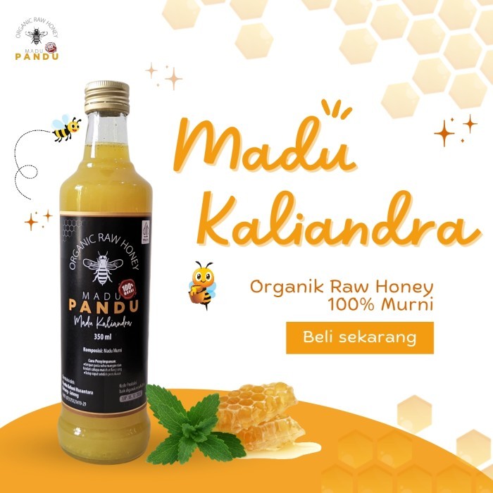 

Madu Pandu | Madu Kaliandra 350ml | Madu Murni Madu Pandu 100% Madu Asli 350gr