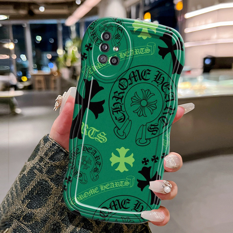 Casing Hp Untuk Samsung Galaxy A51 M40s Case Casing Softcase sarung HP Kesing silang gelombang trans