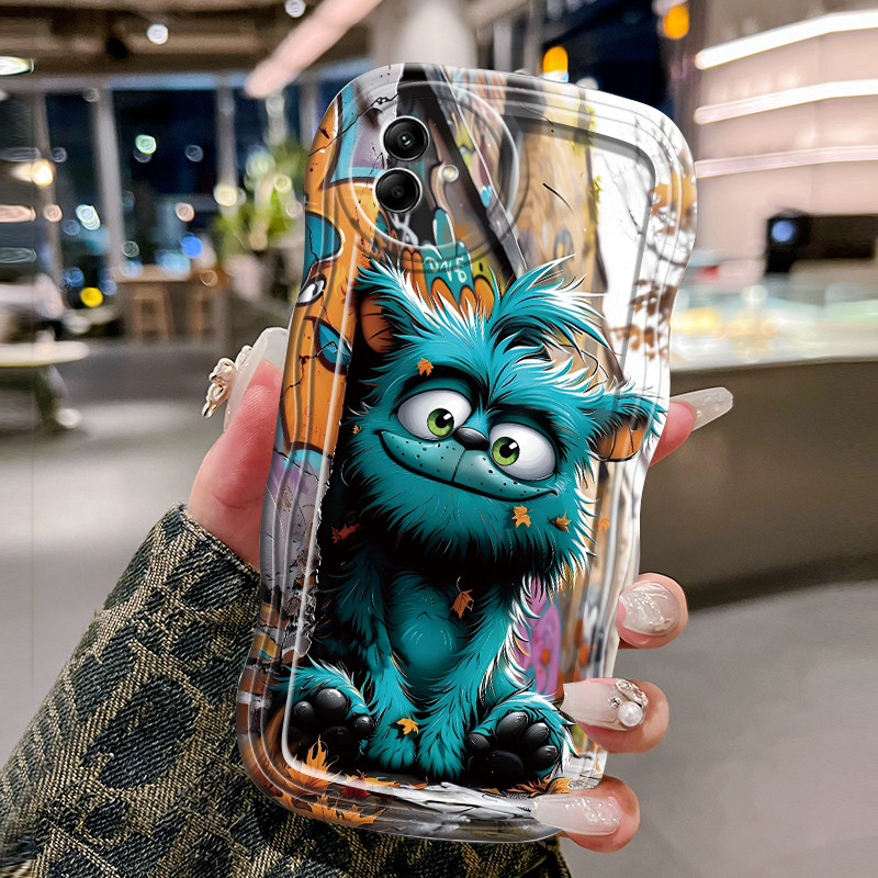Casing Hp Untuk Samsung Galaxy A04 A04E A04s F04 M04 Case Casing pelindung silikon Softcase Monster 