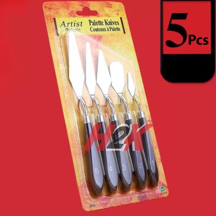 

Seka - Megabonus Cake Painting Knife - Pisau Palet - Pisau Lukis Set - Cake