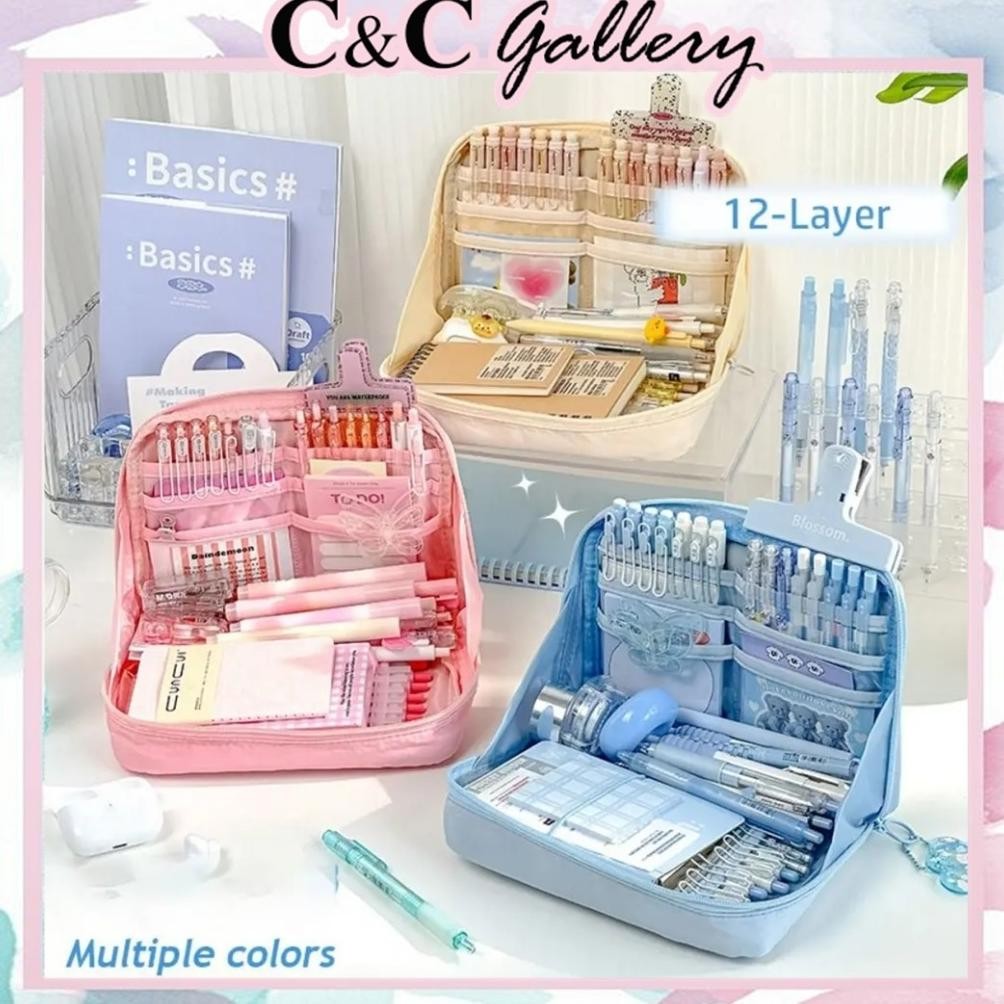 

Original Tempat Pensil Korea Multi Sekat Ukuran Jumbo Promo