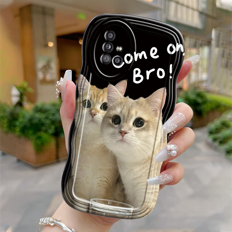 Casing Hp Untuk Samsung Galaxy A51 M40s Case Casing Kucing samping Softcase pelindung silikon HP Kes