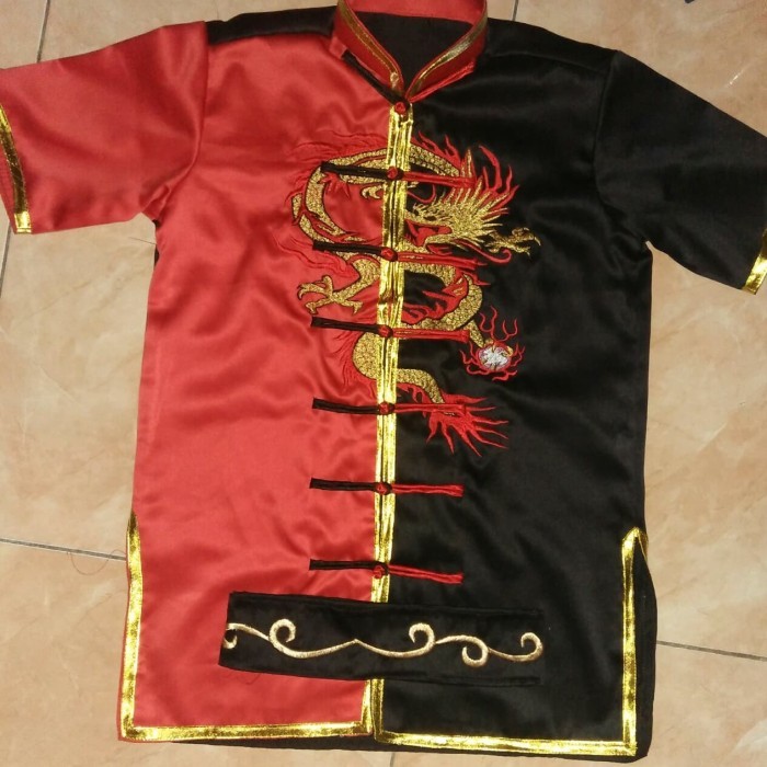 baju Wushu bordir 2 warna