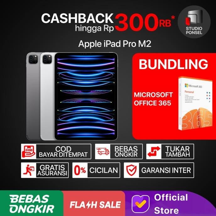 iPad Pro M2 2022 11" Inch WiFi Only 1TB 512GB 256GB 128GB