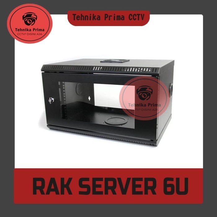 PROMO Rak Server / Network Cabinet 6U/9U/22U Include Fan Harga Promo