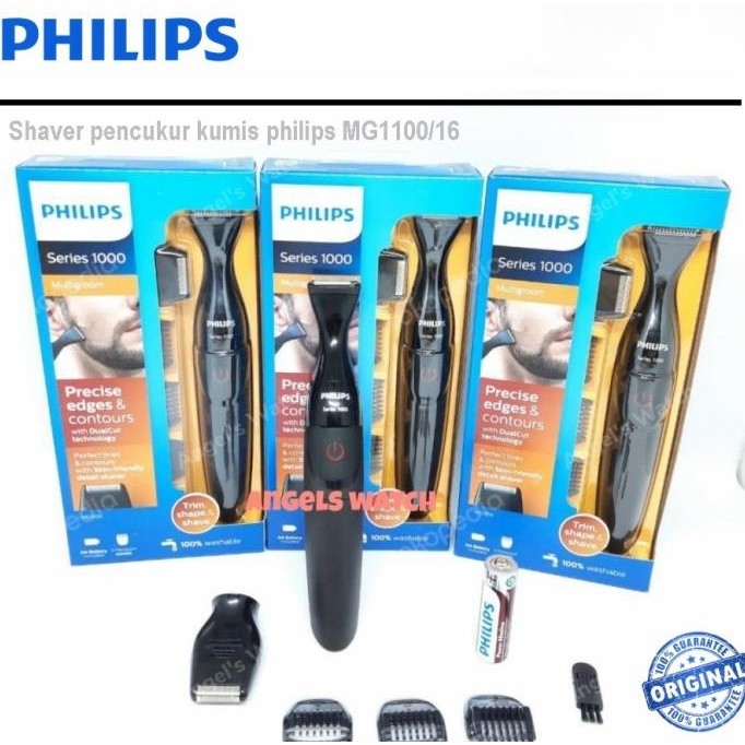 Shaver Pencukur Kumis Philips Mg1100/16 Pencukur Kumis Philips Mg1100