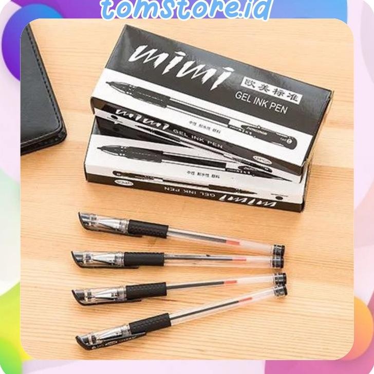 

TOMSTORE.ID READY STOCK PENA GEL MIMI 0.5mm International Standard PULPEN GEL MIMI R047 R170