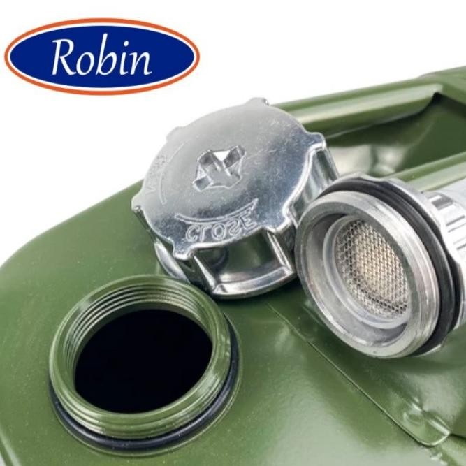 Jerigen 5Liter Jerry Can 5L Besi Tempat Cadangan Bbm Solar Bensin  Ready