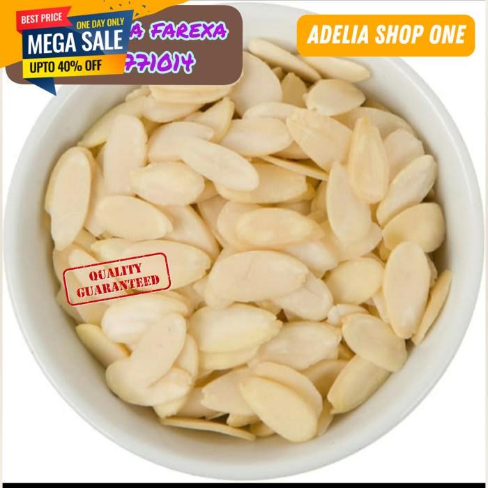 

ALMOND SLICE KACANG ALMOND IRIS 1KG PALING DISUKAI!!!
