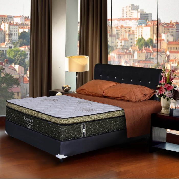 Kasur elite impressa latex pocket 160x200