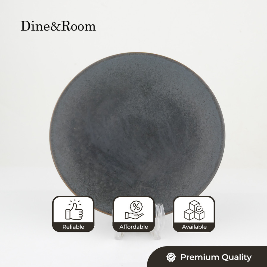 Dinner Plate Sparkling / Salad Plate Sparkling Black