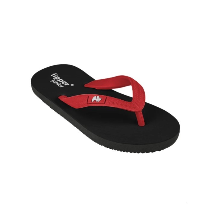 Promo Sandal Fipper Junior Black Grey Dark Red Anak Sandal Jepit Flipflop Skl