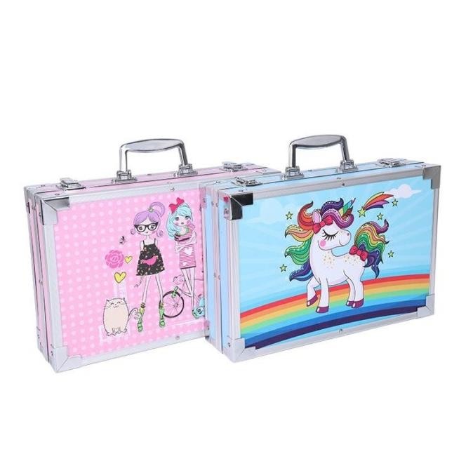 

CRAYON SET 145 PCS MODEL KOPER JINJING | SET LUKIS ANAK 145 PCS IMPORT GS