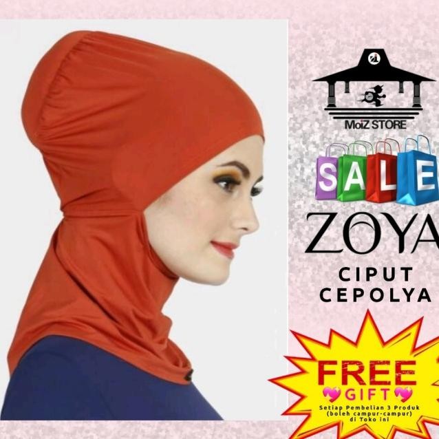Zoya Ciput Jilbab Hijab Kerudung Cepolya Zoya / Zoya Ciput Ninja