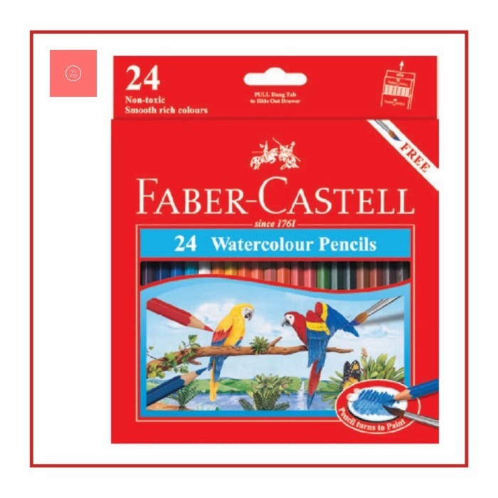 

Produk Ready Pensil Warna Faber-Castell 24 Watercolour