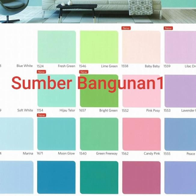 Cat Tembok Qluc Nippon Paint 4.5Kg Interior Dinding Cream Q-Luc