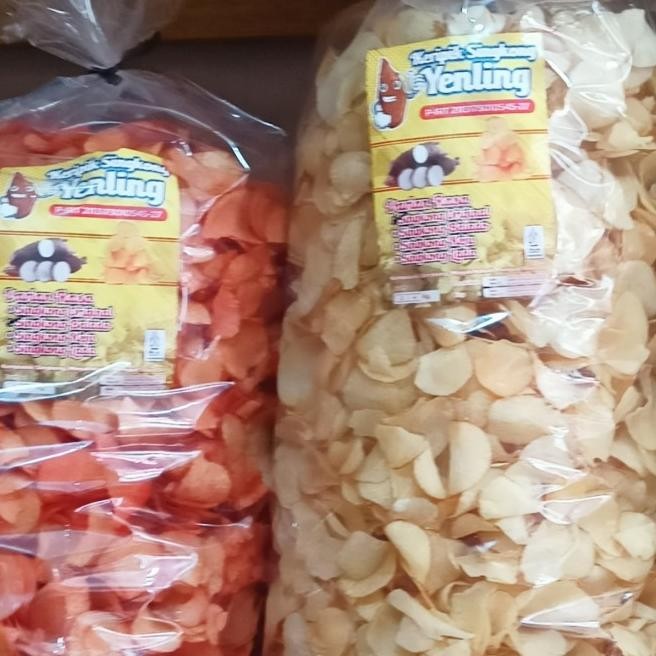 

Keripik Singkong 1 Bal 3Kg 4 Rasa Keju Lada Hitam Balado