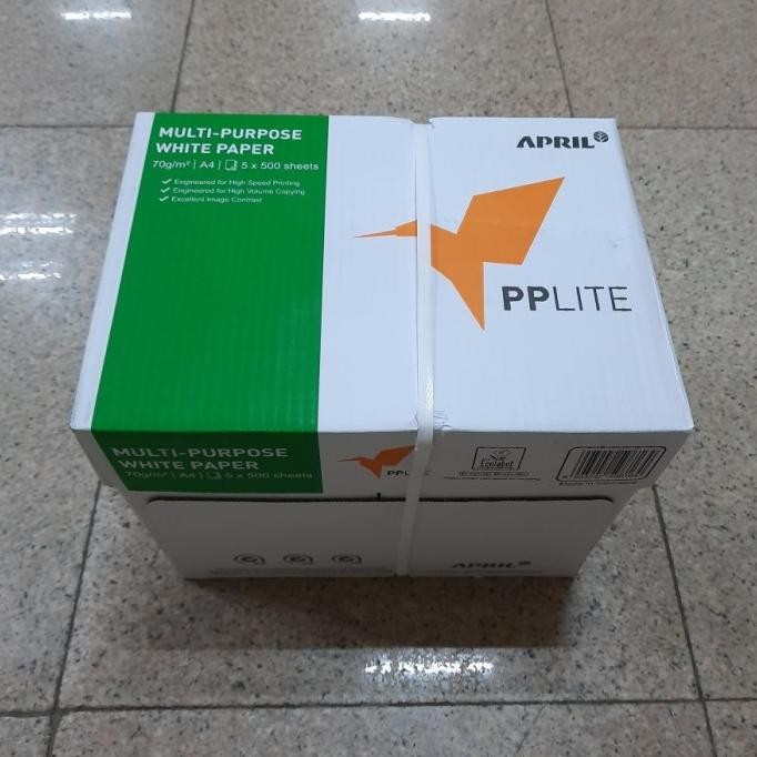 

Kertas A4 70Gr PP lite (1 Dus) Promo /Promo Kertas HVS A4 70gr PP Lite