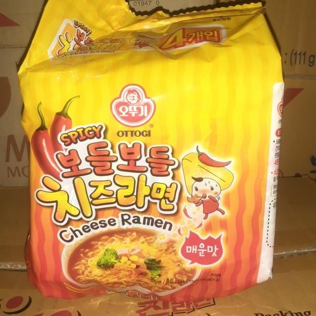 

Ottogi Cheese Ramen Spicy 4Pcs
