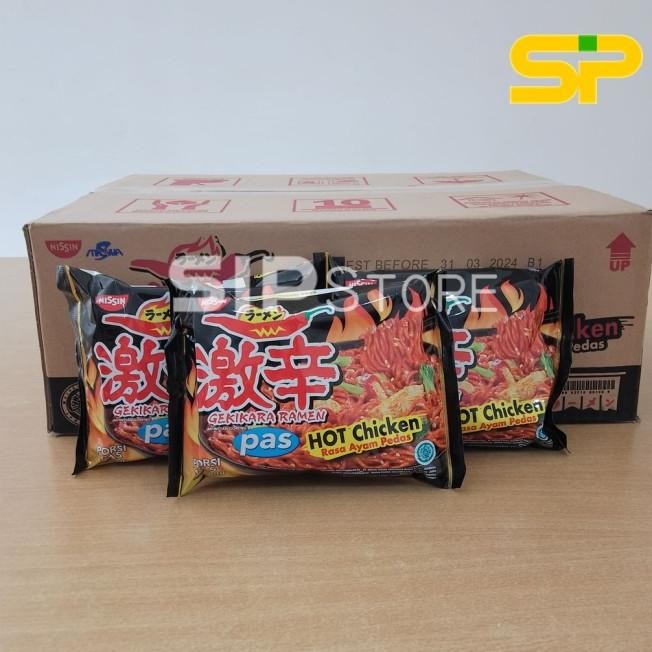 

Nissin Gekikara Ramen Hot Chien 80 Gr - 1 Dus (30 Pcs)