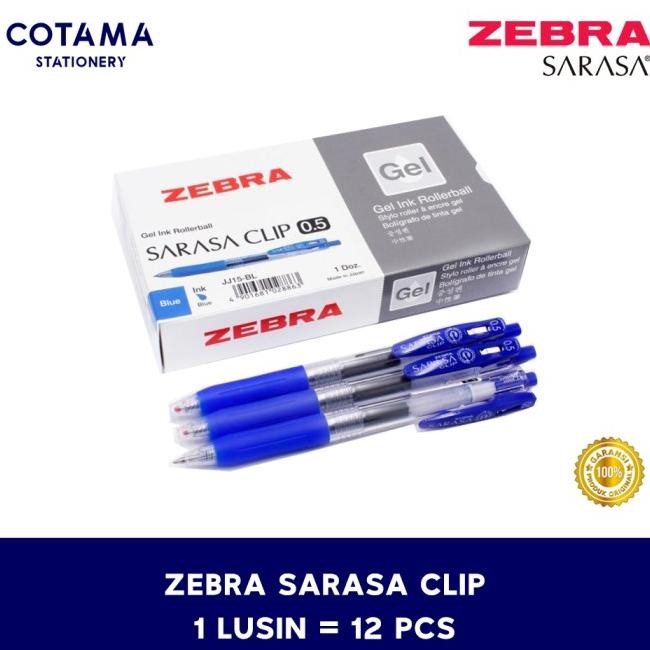 

Pul Zebra Sarasa Clip Gel 0.5/0.7/1.0 Mm - 1 Lusin Isi 12 Pcs
