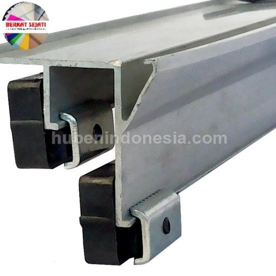 Huben Yiming - Rel (2 Meter) Lemari Sliding Gantung Baju Pakaian