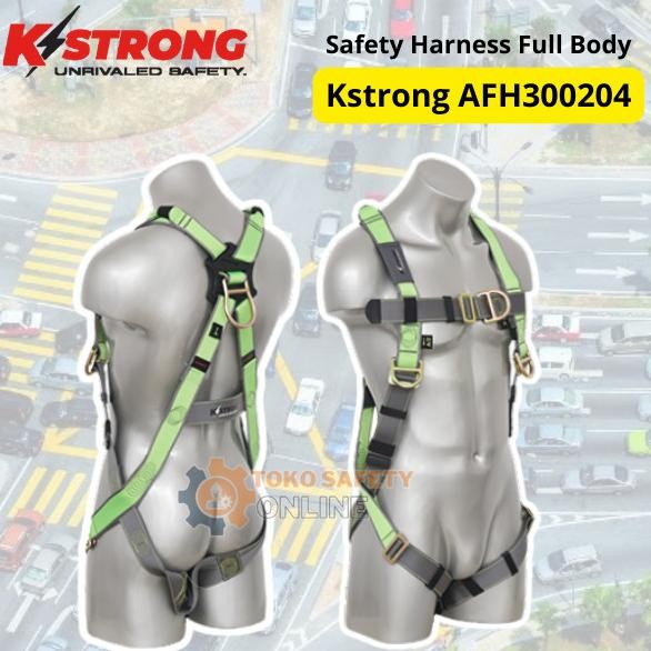 Masih Ada Kstrong Body Harness Afh300204 / Safety Full Body Harness Original