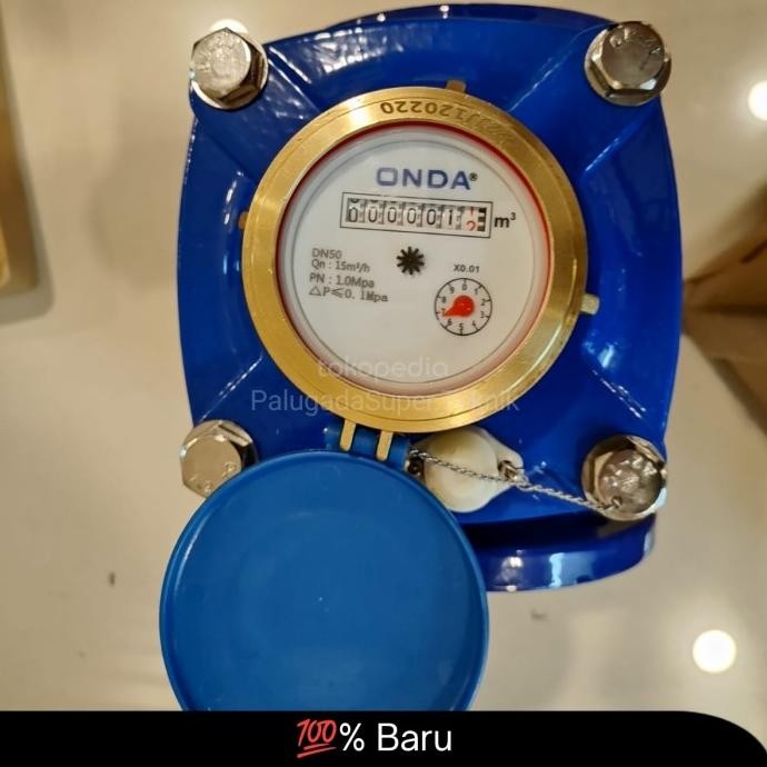 Jual Water Meter Onda 2 Inch Dn 50 Mm / Meteran Air Onda 2 Inch Dn 50 Mm