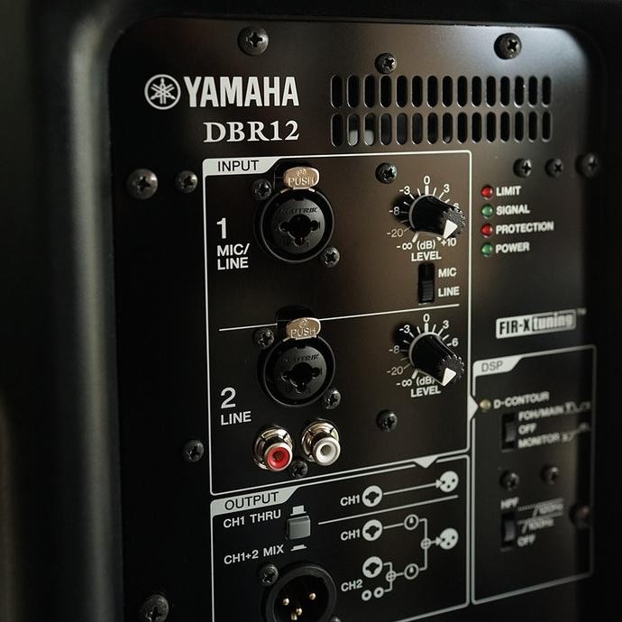 Speaker Aktif Yamaha Dbr 12 Yamaha Dbr-12 Original Harga Sepasang  Ready