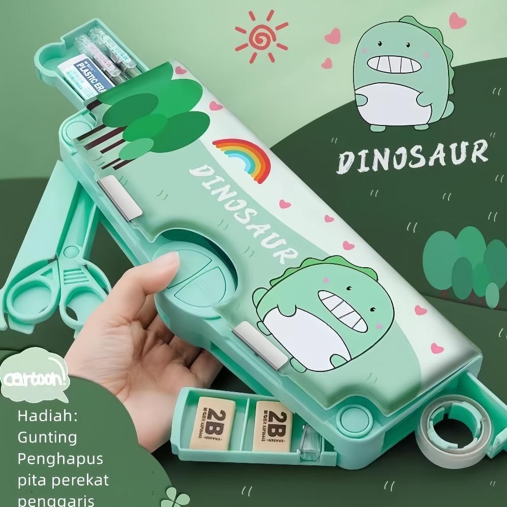 

Big Sale Tempat Pensil Multifungsi Kartun, Tempat Pensil Multifungsi Anak Berkapasitas Besar/Tempat Pensil Yang Menyenangkan High Quality