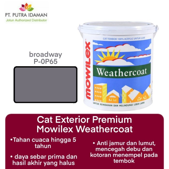 Mowilex Weathercoat Exterior Broadway 20 Liter - Tinting