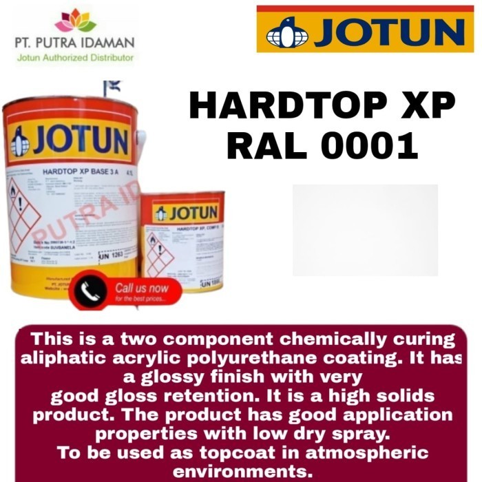 JOTUN CAT POLYURETHANE / HARDTOP XP 20 LITER / WHITE JOTUN MARINE