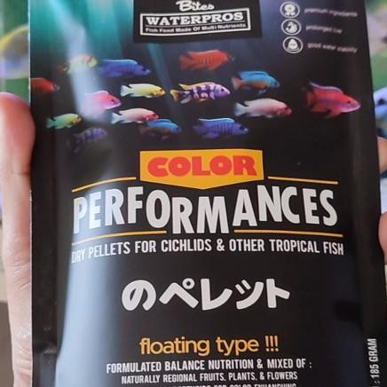 WaterprosPumpPerformance185GrPelet1Mm / Pakan Cichlid