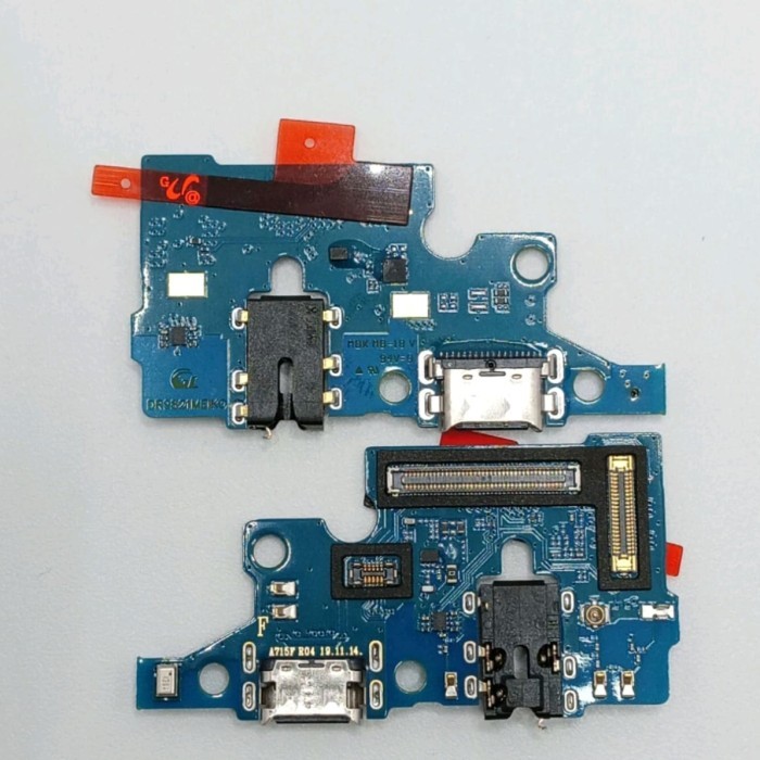 FLEKSIBEL FLEXIBLE CAS CHARGER MIC SAMSUNG A71 A715 ORIGINAL