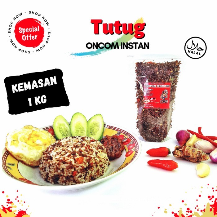 

Lhiu Tutug Oncom Khas Tasikmalaya Bumbu To Instan Kemasan 1Kg