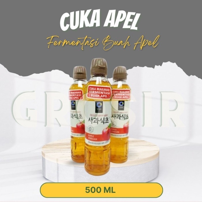 

Lhiu Bumbu Instan / Cuka Apel / Cuka Makanan Fermentasi Buah Apel 500 Ml