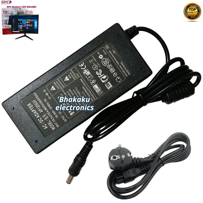 Terbaru Power Supply Adaptor Monitor LED SPC SM-24HD High Quality new termurah