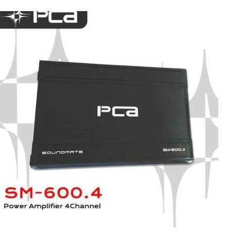 Dijual Power Amplifier Pca Soundmate 600.4 Class Ab - Power Amp Audio Mobil