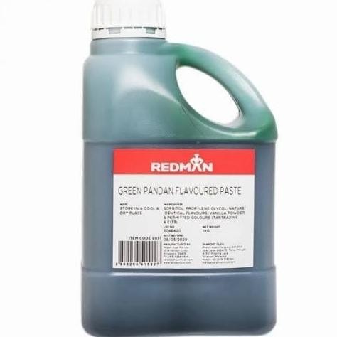 

Redman Green Pandan Paste / Pasta Pandan Hijau Enak Pekat