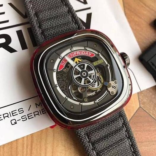 Sale Seven Friday Black Sf S1/03 Authentic Nfc Jam Pria Bm