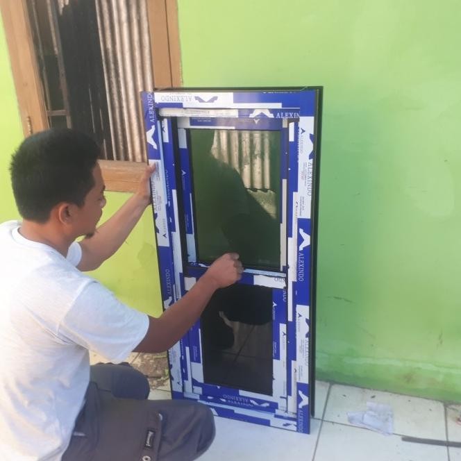 Rel Vertikal Uk.45Cm || Rel Jendela Sliding Vertikal