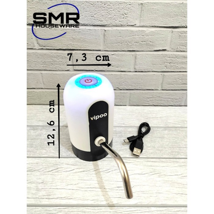 VIPOO POMPA GALON ELEKTRIK AUTOMATIC WATER DISPENSER