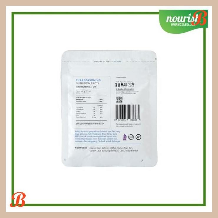 

| NN | PURA SACHET SEASONING BUMBU PENYEDAP NO MSG - SALMON 20 GRAM