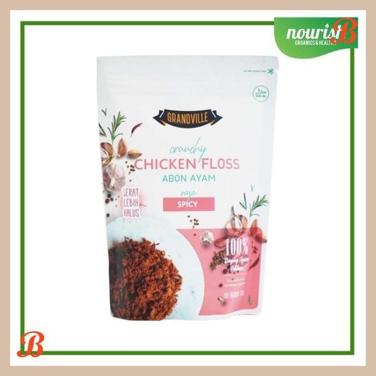 

| NN | GRANDVILLE CRUNCHY CHICKEN FLOSS ABON AYAM RASA SPICY 100G