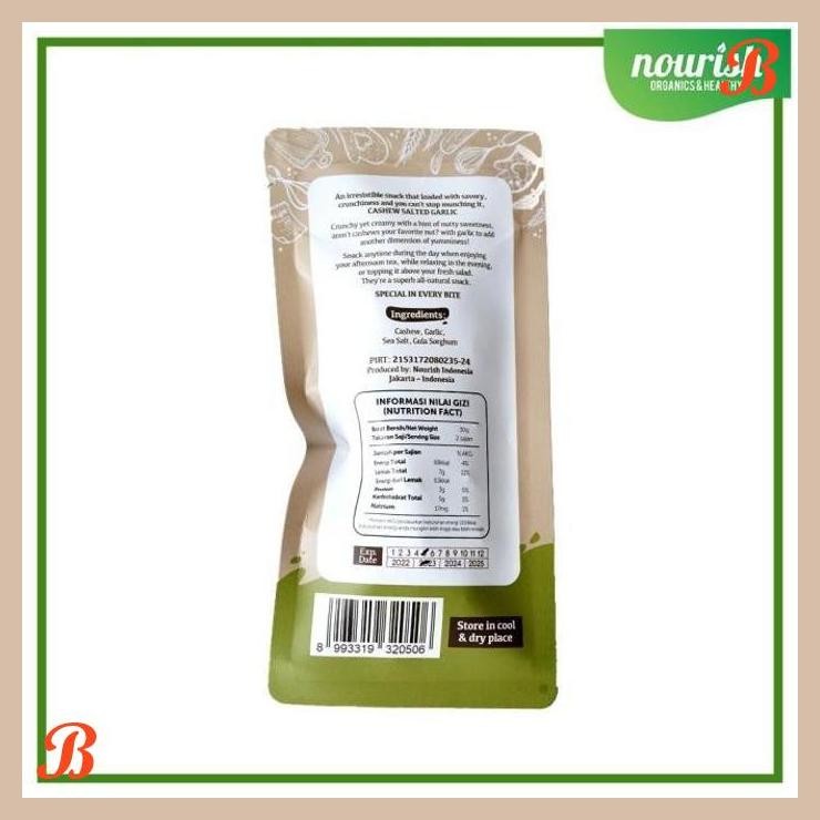 

| NN | CASHEW SALTED GARLIC - KACANG MEDE RASA BAWANG 30GR