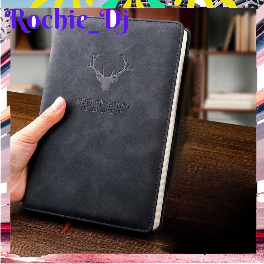 

BUKU JURNAL LEATHER NOTEBOOK DIARY 68GSM 200 HALAMAN GRID - CW-5026